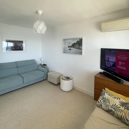 Le Lavandou: T2/t3 Climatise, 20m Plage, 4 Pers, Wifi, Parking - Fr-1-803-8 Lägenhet Le Lavandou